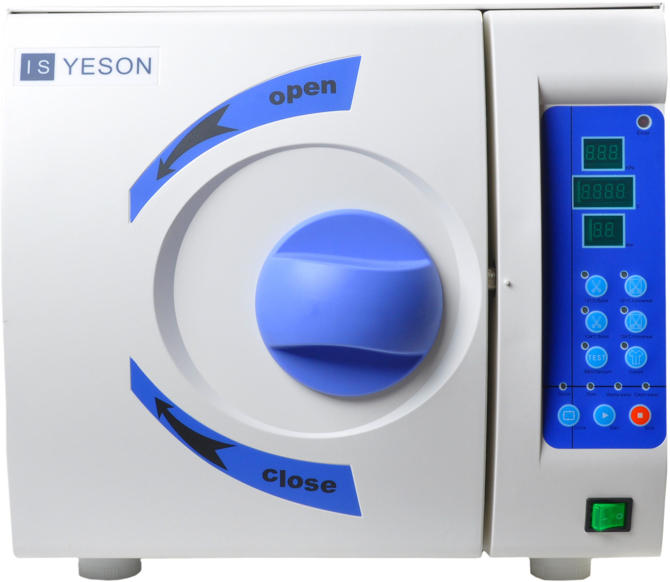 YESON Autoklaw medyczny YESON - klasa B 8,12,18 i 22 L