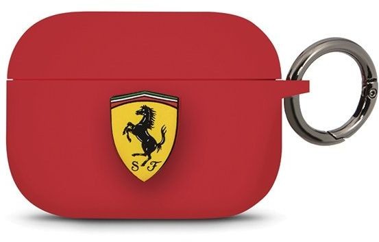 Ferrari Ferrari FEACAPSILGLRE AirPods Pro cover czerwony/red Silicone