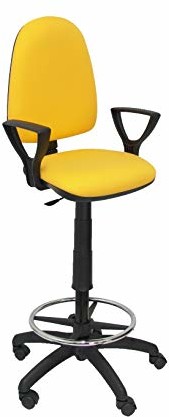 Piqueras y Crespo piqueras Y crespo t04cp ergonomiczny taboret, z regulacją wysokości, podnóżek