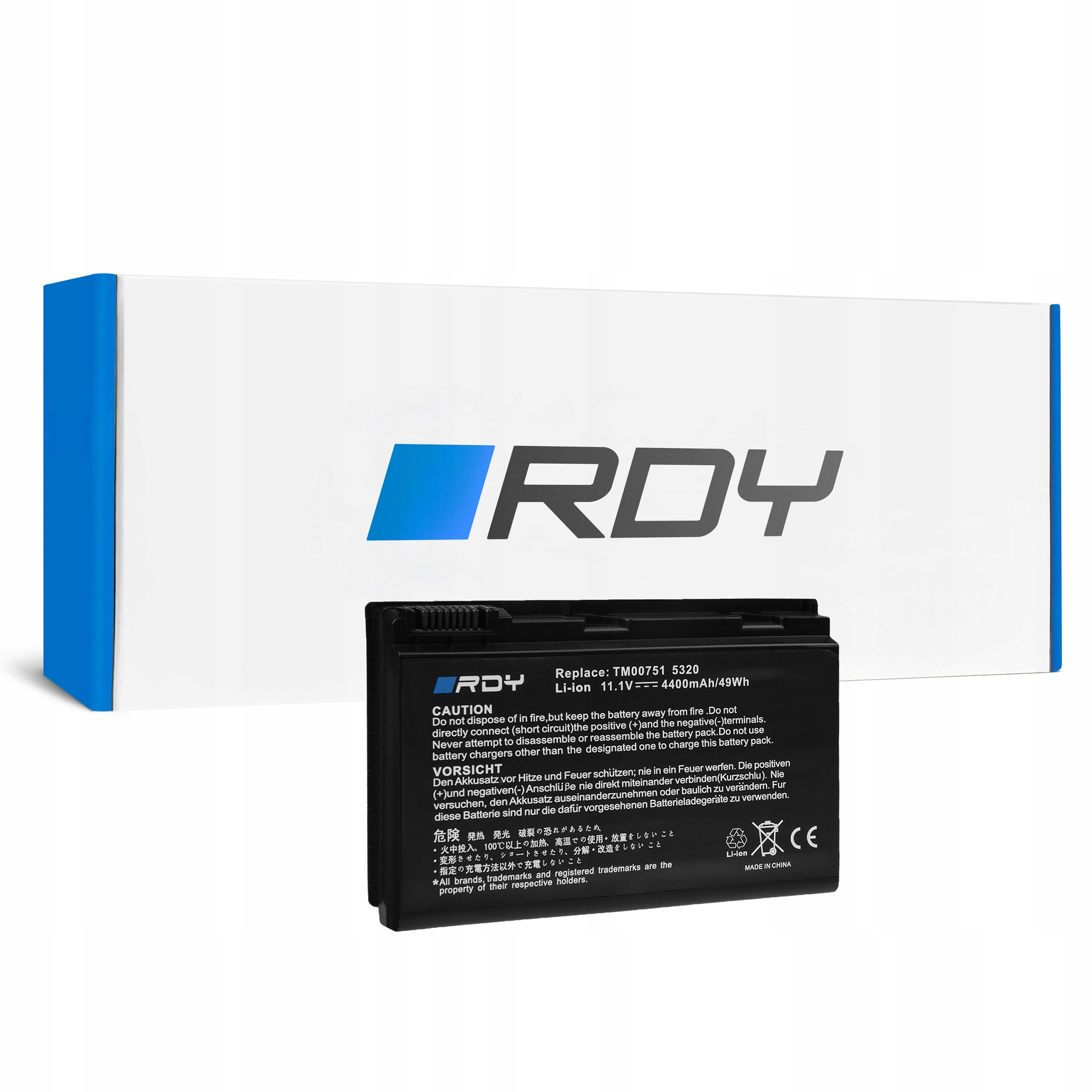 Acer Bateria do Extensa 5210 5220 5230 5420 5620