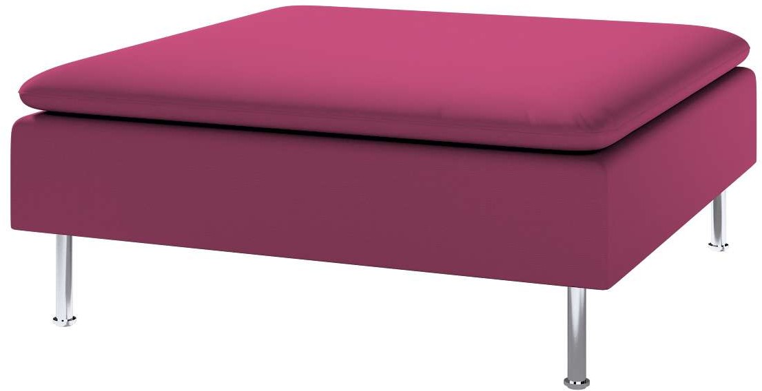 Dekoria pl pl Pokrowiec na podnóżek Söderhamn Plum śliwkowy) 93 x 93 x 40 Cotton Panama 1286-702-32