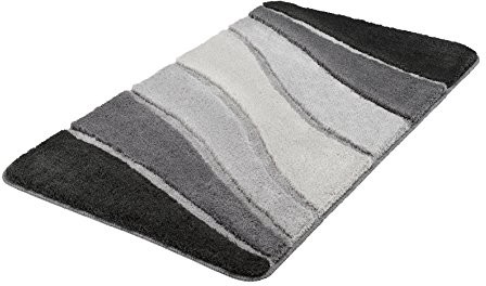 Meusch Ocean 2322905311 dywanik do łazienki, kolor szary (kamień łupkowy), wymiary 70 x 120 cm 2322905311