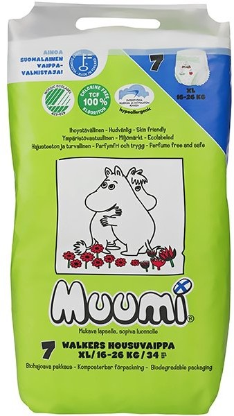 Muumi Delipap Oy Baby Walkers, Pieluchy i pieluchomajtki