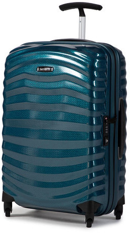 Samsonite Mała Twarda Walizka Lite Shock 62764-1686-1HUU Niebieski