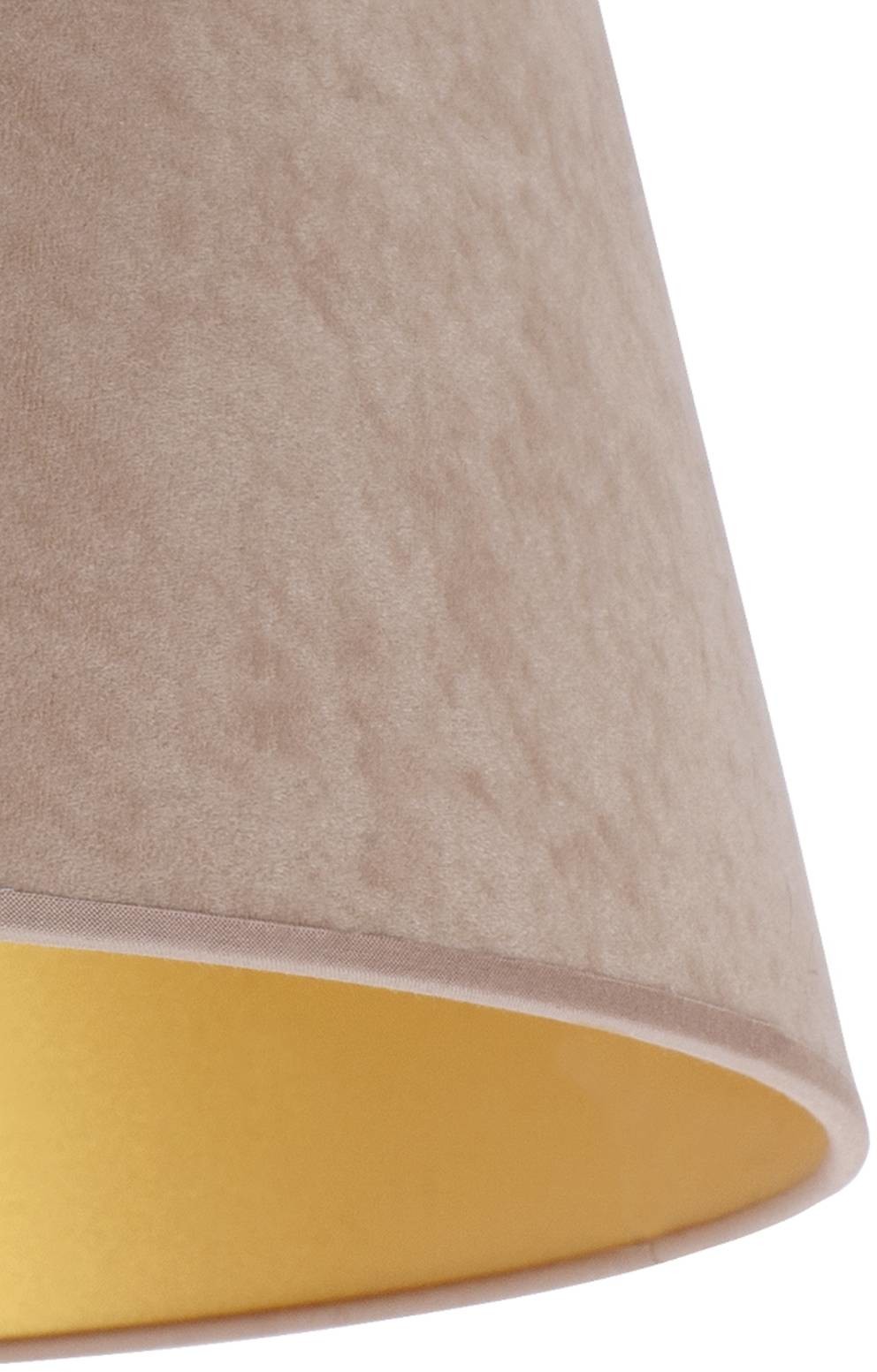 Euluna Klosz Cone wysokość 25,5 cm, beżowy/złoty