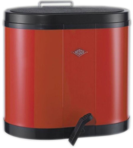 Wesco pojemnik ze standardem Oeko-2 X 10 litrów, ze stali nierdzewnej, jeden rozmiar 170 611-02