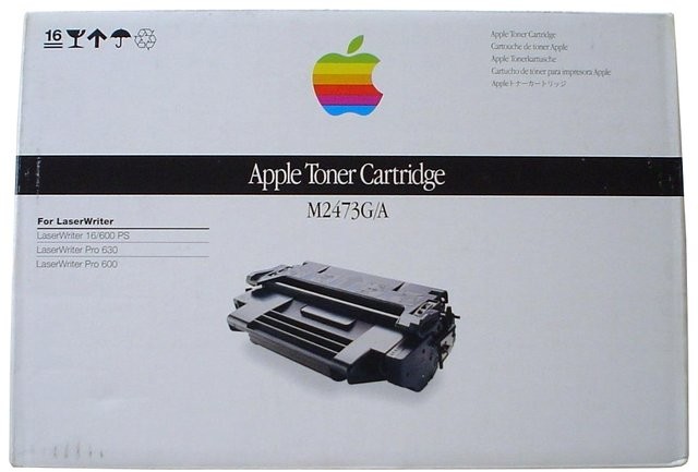 Apple Wyprzedaż Oryginał Toner Apple M2473G/A M2473GA do Apple LaserWriter 16/600 PS LaserWriter Pro 600 630 | 6 000 str | czarny black M2473GA_wyp