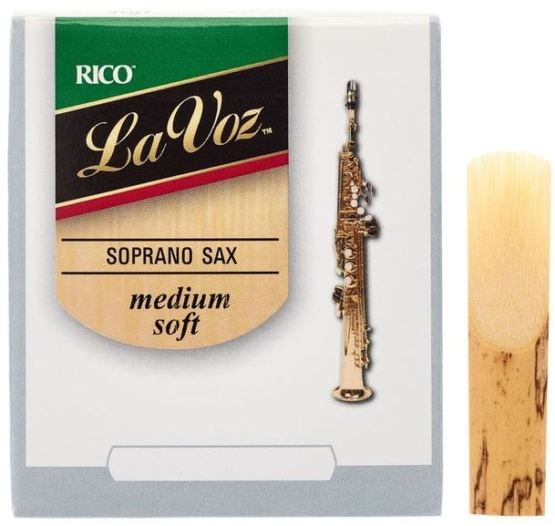 D'Addario La voz liście zapewnia saksofonu grubość Soft RIC10MS