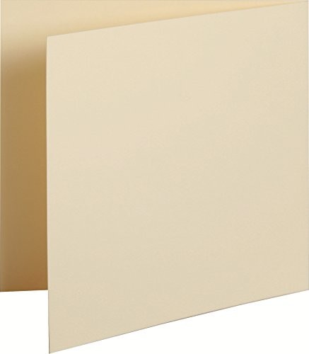 Clairefontaine 2817 °C pyłki Pack 25 kartek składanych 13,5 x 13,5 cm kość słoniowa kolory 2817C
