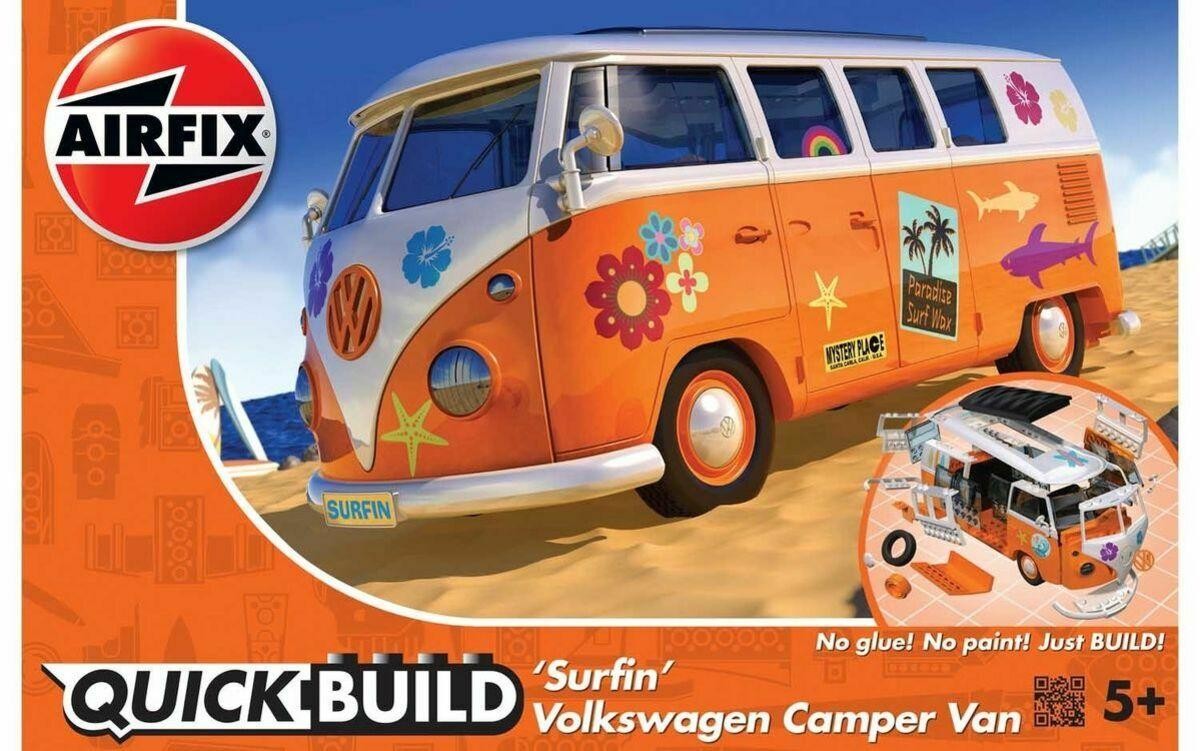 Фото - Збірна модель AIRFIX Quickbuild - VW Camper Surfin J6032 