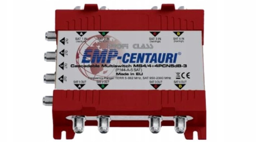 EMP-centauri Multiswitch kaskadowy MS4/4+4PCN 10dB