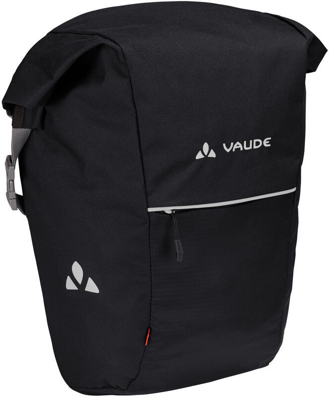 Vaude Road Master Roll-It Torba rowerowa 18+4 l, black uni 2020 Sakwy 143000510