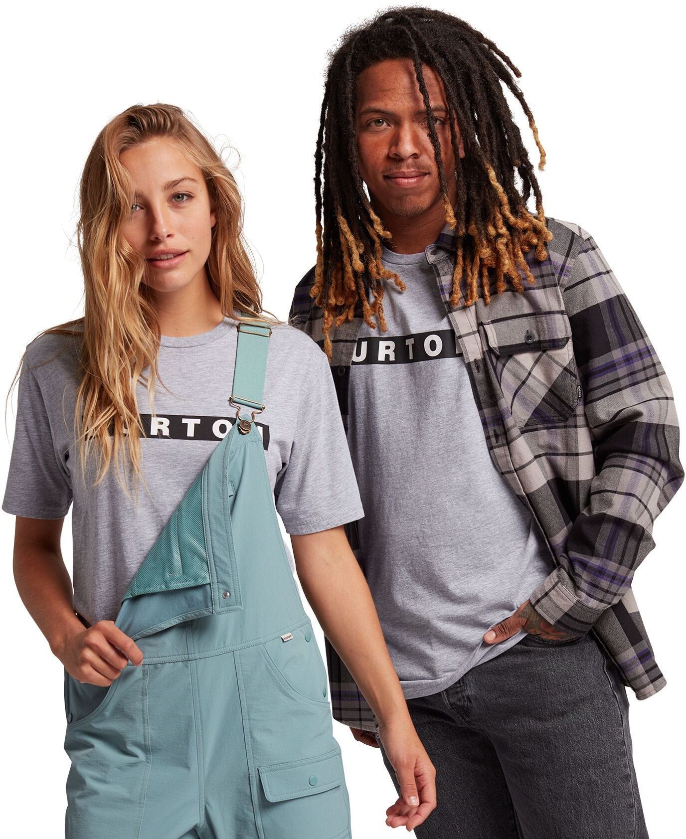 Burton koszulka UA VAULT SS Gray Heather