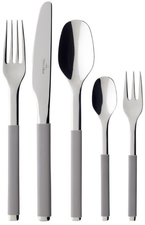 Villeroy & Boch S+ Taupe Komplet sztućców na 6 osób 12-6425-9053