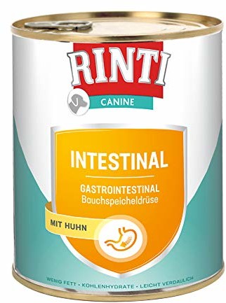 Rinti Canine Intestinal kurczak, 6-pak (6 x 800 g)