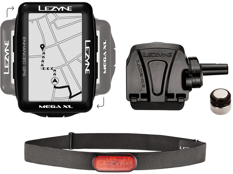 LEZYNE LEZYNE MEGA XL GPS HRSC Loaded komputer rowerowy
