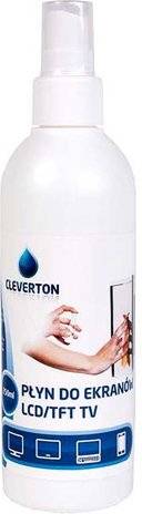 Cleverton Spray do czyszczenia ekranów TFT/LCD Cleverton 250ml CLE000003