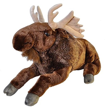 Wild Republic Jumbo łoś olbrzymia, pluszowa miękka zabawka, prezenty dla dzieci, 76 cm 17342