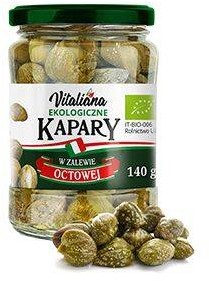 NaturaVena Kapary w Zalewie Octowej 140g - NaturAvena NAVKAPWOCC140