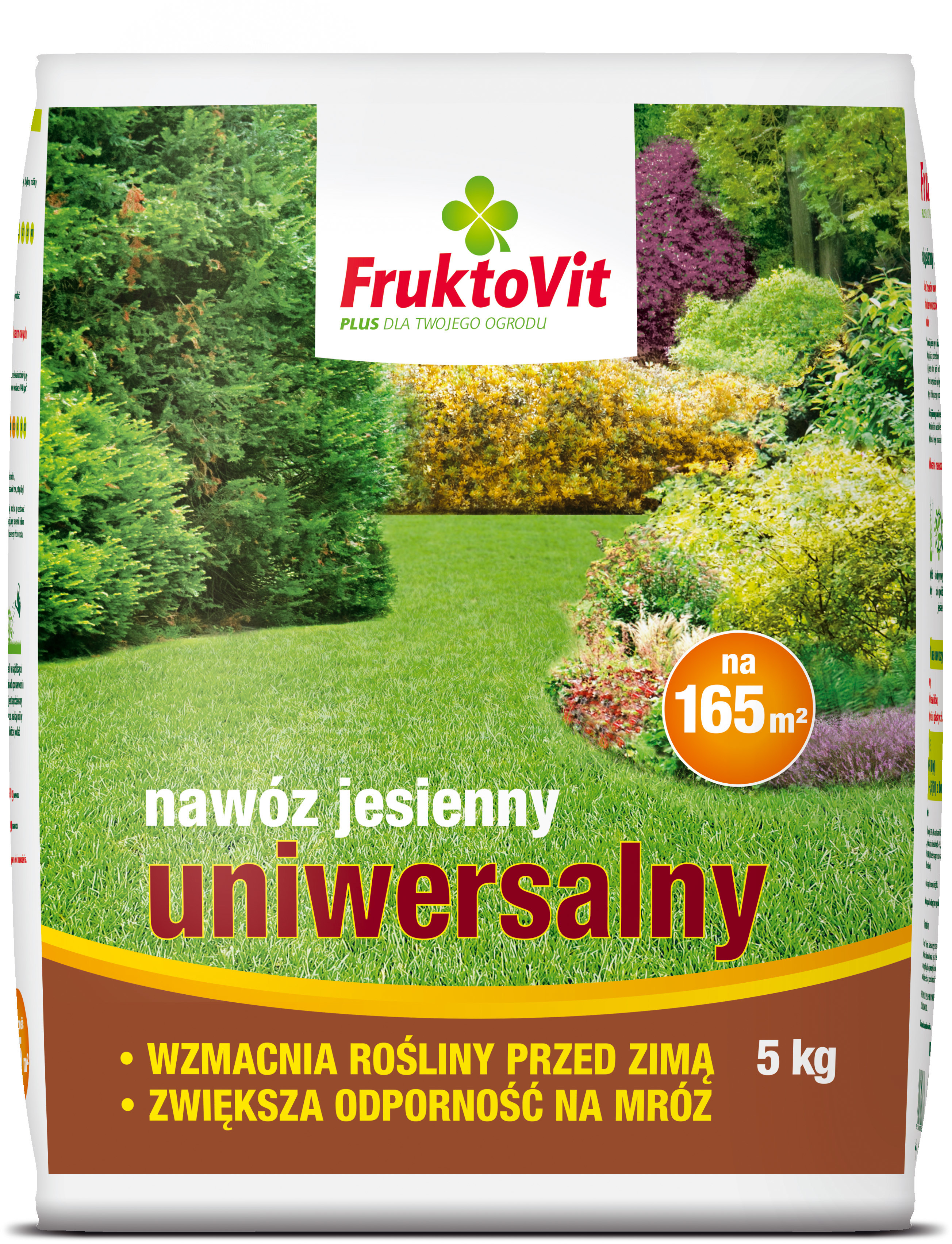 Fruktovit Plus Nawóz jesienny granulowany uniwersalny worek 5 kg