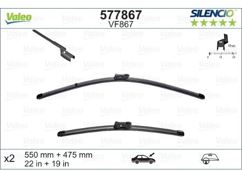 Valeo Pióro wycieraczki 577867
