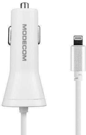 Modecom Ładowarka samochodowa MC-KULL Royal z kablem Lightning ZT-MC-KULL-03