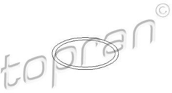 TOPRAN Uszczelka pompy wody 100 571