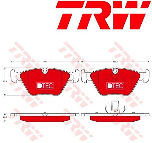 TRW Lucas Engines wykładzina gdb1531dte zestawu GDB1531DTE