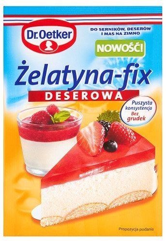 Dr. Oetker Żelatyna-fix deserowa 60 g Dr. Oetker