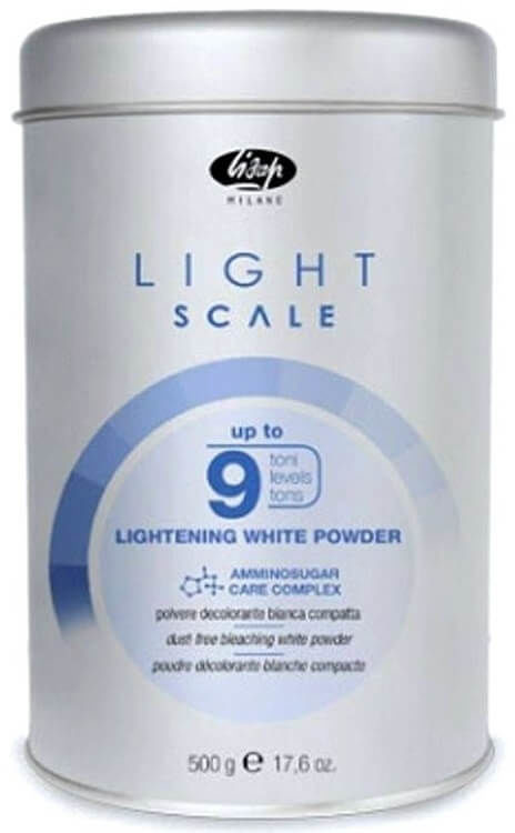 Lisap Lisap LIGHT SCALE rozjaśniacz do włosów, puszka 500g 15787