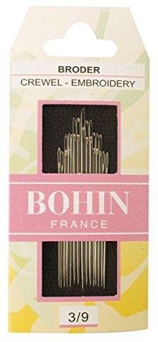 Bohin bohin 00768 igły do haftowania nr 3  9 768