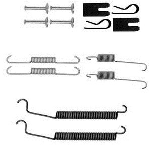 DELPHI Zestaw dodatków, szczęki hamulcowe LY1383