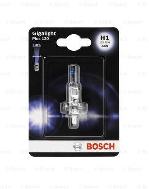 Bosch Żarówka H1 Gigalight +120 - Blister 1 987 301 108