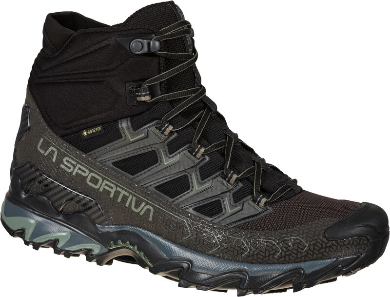 La Sportiva Ultra Raptor II Mid GTX Shoes Men, czarny/szary EU 44,5 2021 Trapery turystyczne