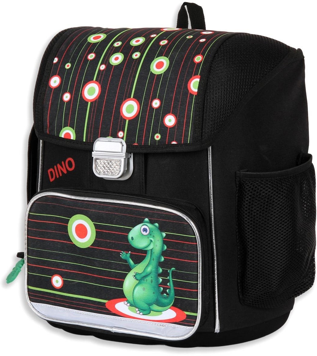 Spokey Easy, tornister kasetonowy, Dino