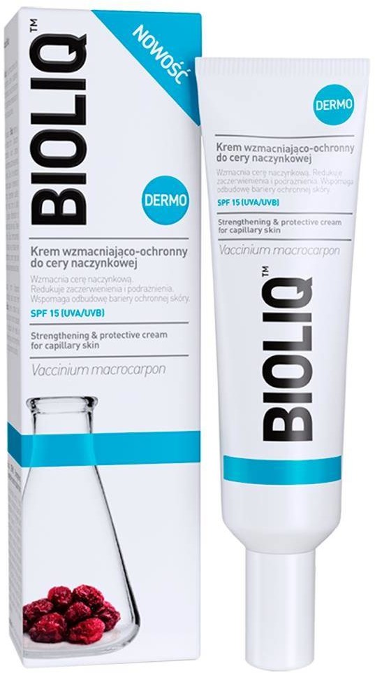 Bioliq Dermo krem wzmacniająco-ochronny do cery naczynkowej 30ml 94768-uniw