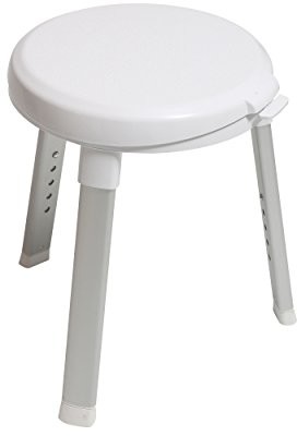 MSV 143916 stołek z czerwonym ierendem siedzisko, plastik, wielokolorowa, 30 x 20 x 15 cm 143916