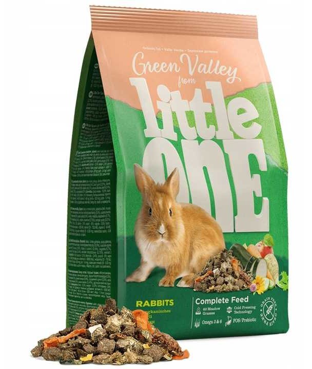 Фото - Корм для гризуна Little ONE GREEN VALLEY Pokarm dla królików ZD 750g  [31110]