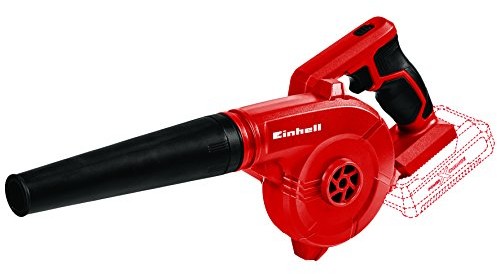 Einhell dmuchawa akumulatorowa TE-CB 18/180 Li - Solo Power X-Change TE-CB 18/180 Li - 18 V, strumień powietrza do 180 km/h, prędkość obrotowa biegu jałowego 15 500 min, w zestawie 3 x adapter do nadm