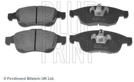 BLUE PRINT Zestaw klocków hamulcowych, hamulce tarczowe ADR164206