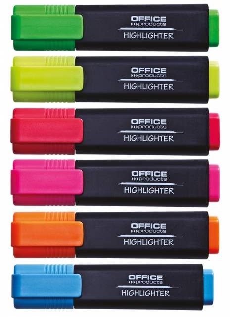 Office Products Zakreślacz 6 kolorów X09653 NB-7627