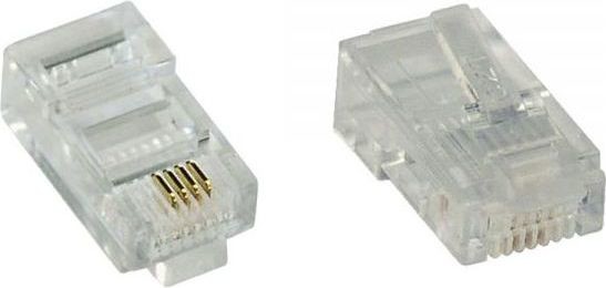 InLine Modularny wtyk 8P4C RJ45 do zaciskarki kabel ISDN 73000L 73000L