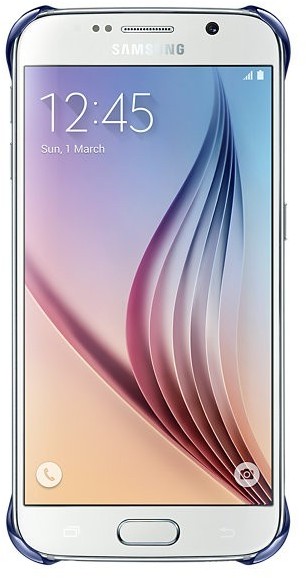 Samsung Galaxy S6 Clear Cover Czarny