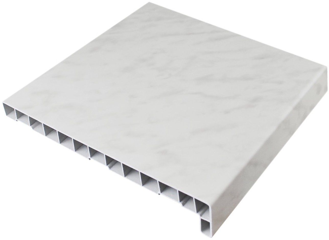 Parapet wewnętrzyny PVC marmur 25 cm x 126 cm