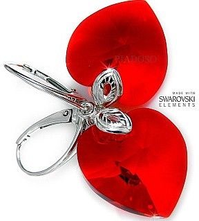 Swarovski PROMOCJA Kolczyki 13 KOLORÓW CERTYFIKAT