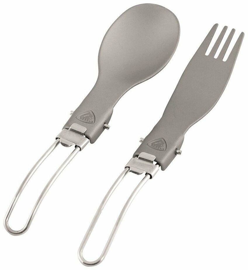 Robens Sztućce turystyczne Folding Alloy Cutlery Set