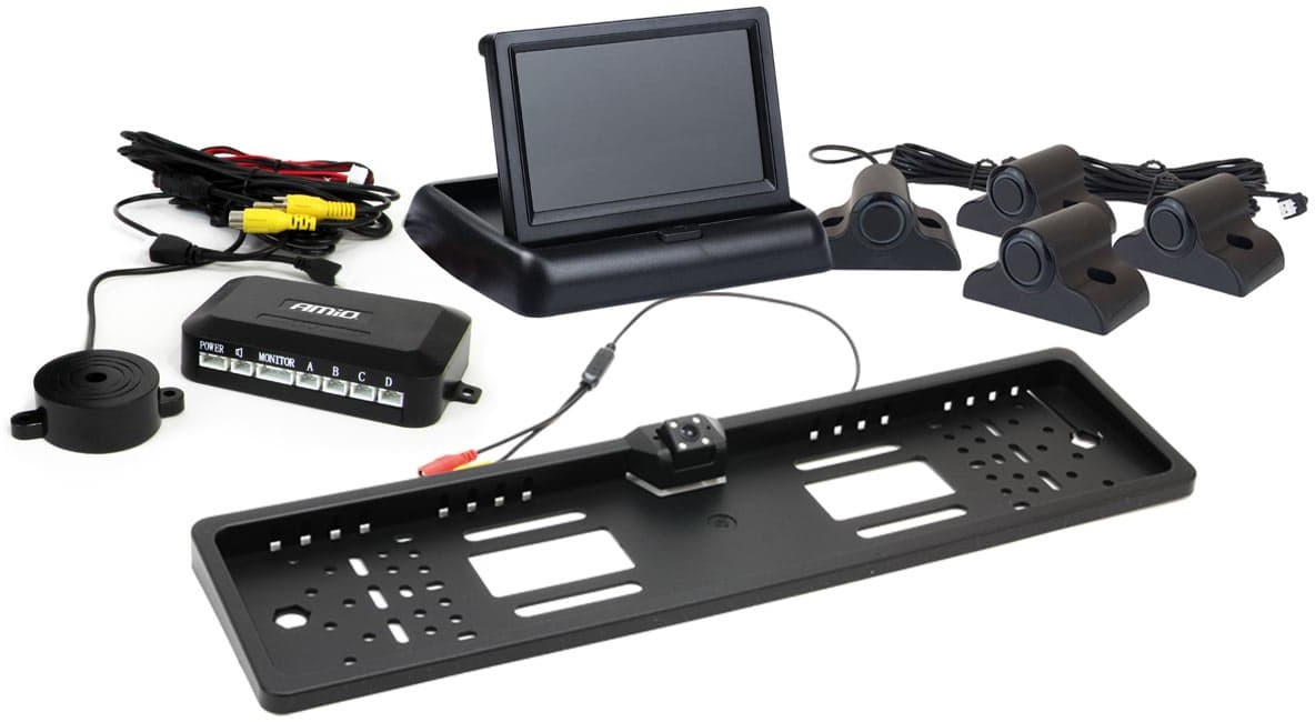 Zestaw czujników parkowania tft02 4,3