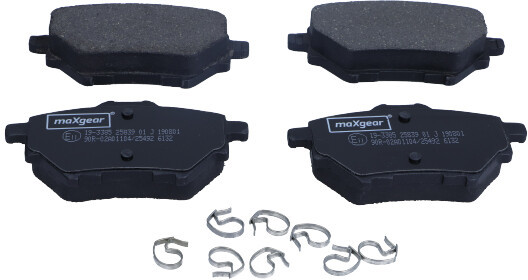 MaxGear Zestaw klocków hamulcowych, hamulce tarczowe 19-3385 19-3385