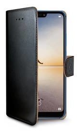 Celly Pokrowiec na telefon Wally pro Huawei P20 Lite WALLY744) Czarne