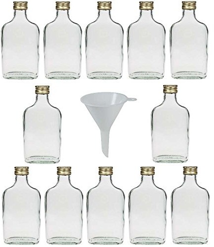 Viva Haushaltswaren butelki szklane, 200 ml, 12 szt., włącznie z lejkiem #31094#